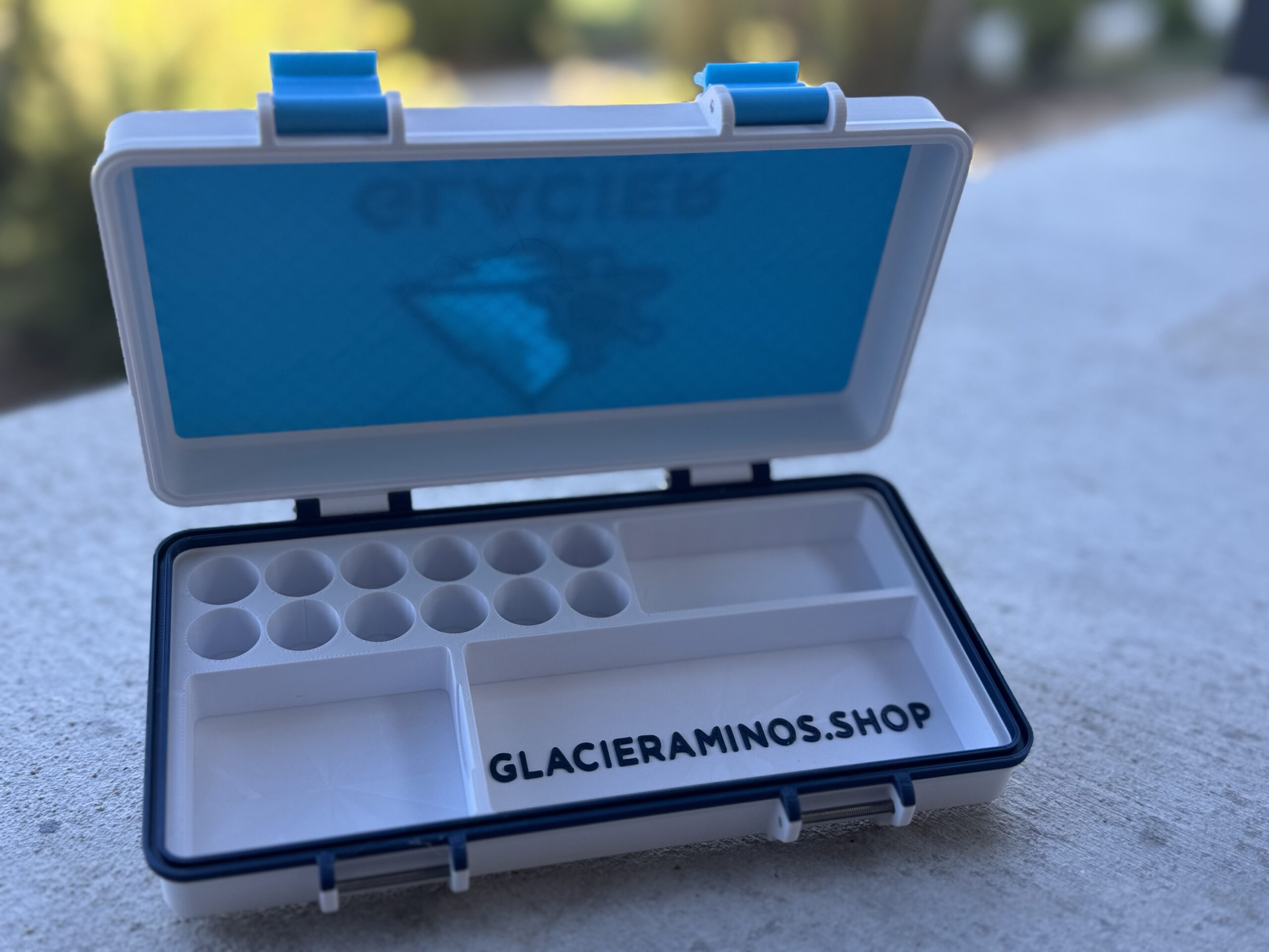 12 vial with storage compartments - Image 2