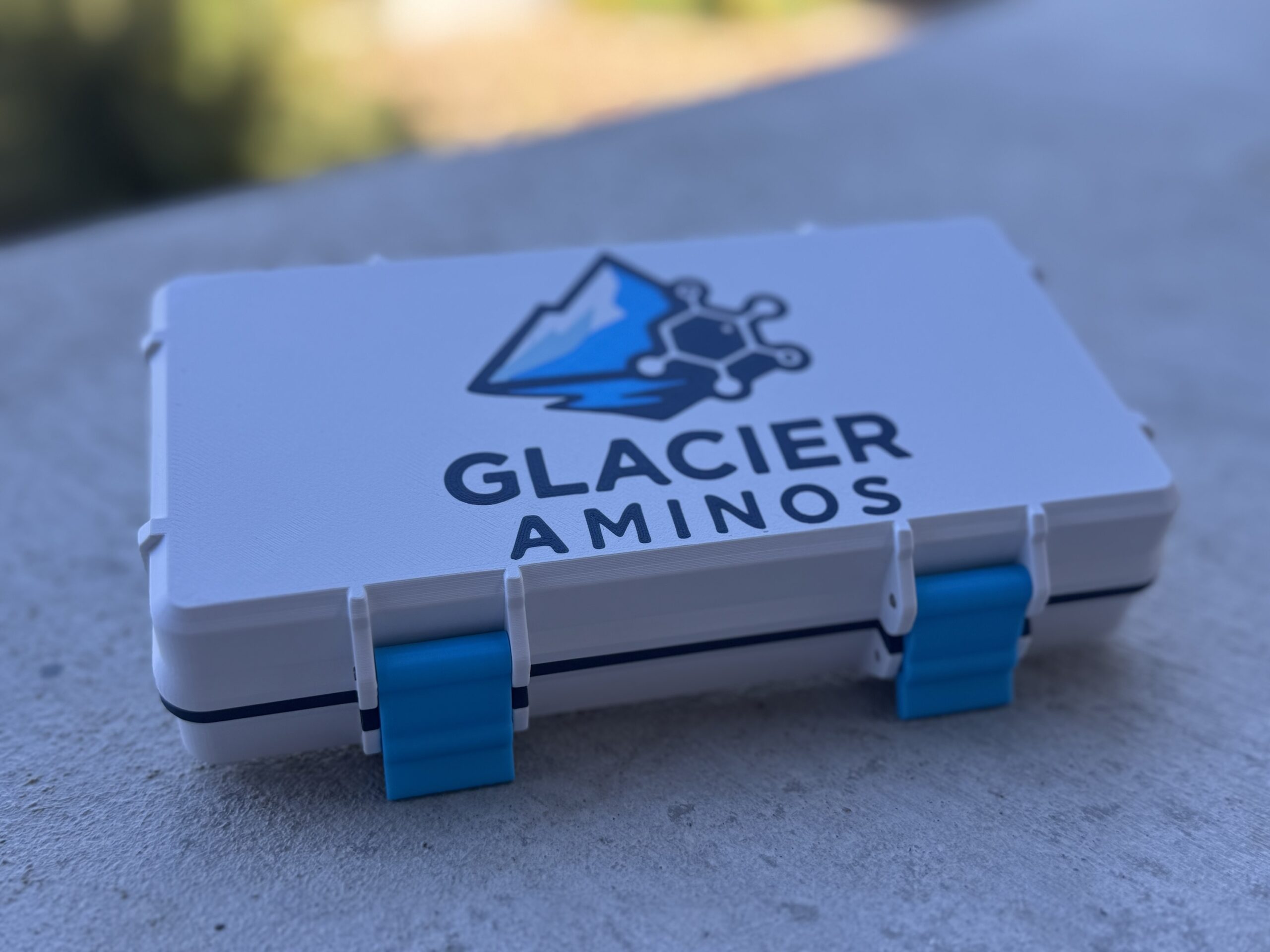 12 vial with storage compartments